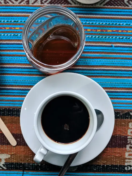 Desayuno alojamiento Lucmabamba