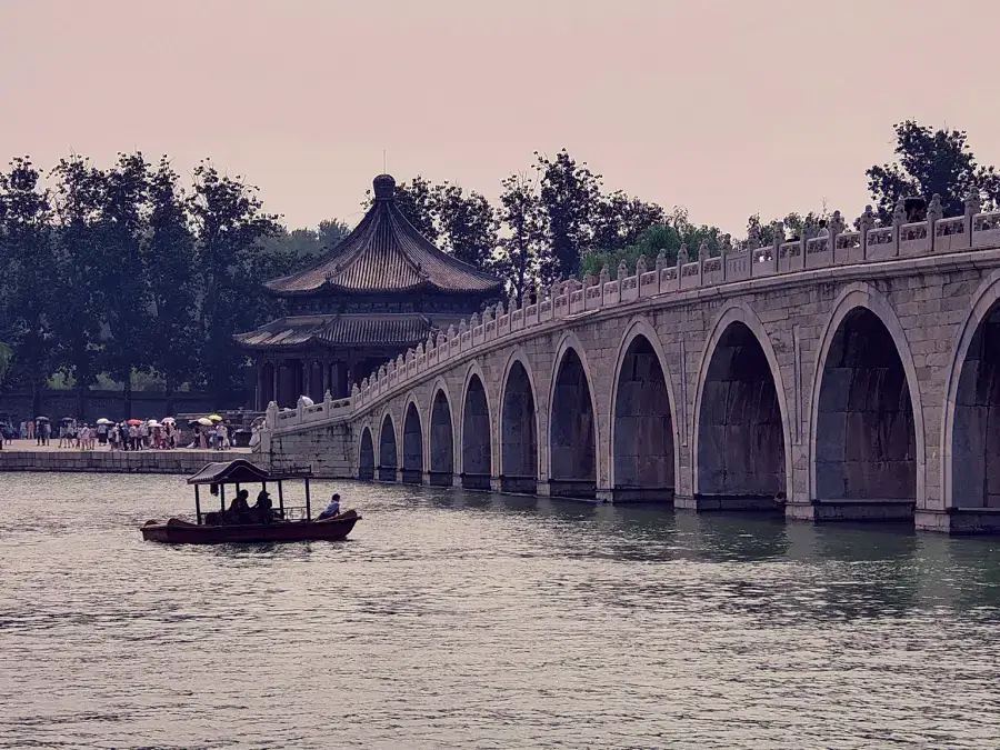 puente diecisiete arcos palacio de verano
