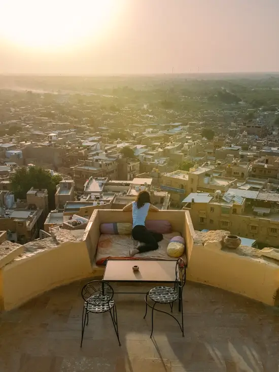 dormir en jaisalmer la india