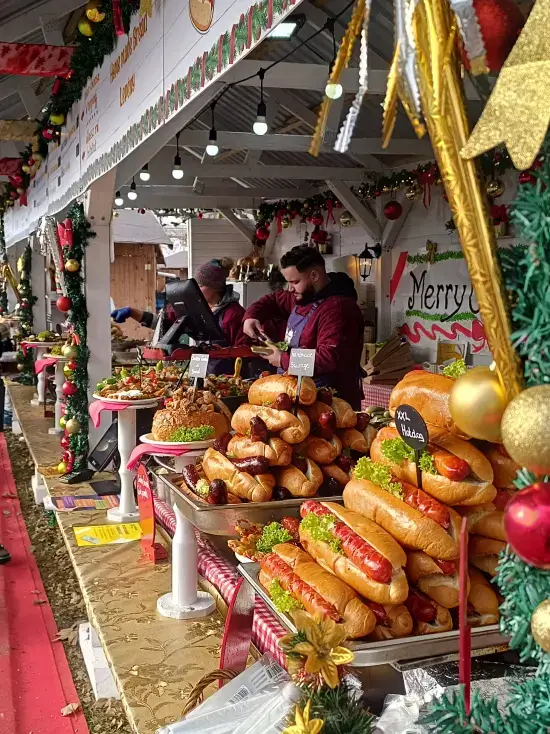 mercadillo navideño varosliget