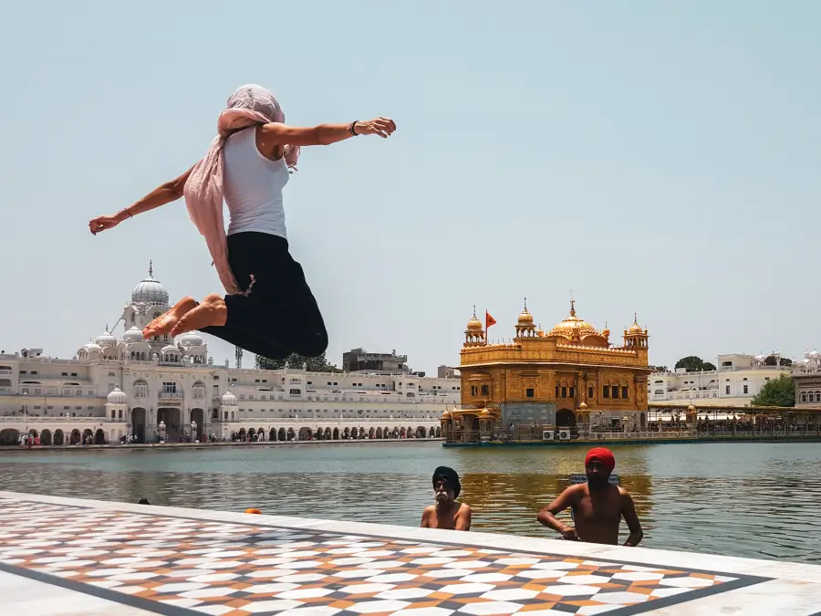 templo dorado de la india amritsar