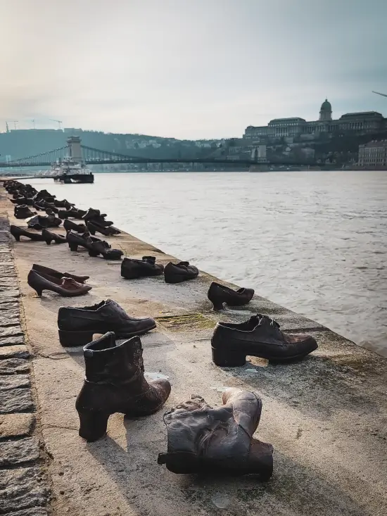 Zapatos en el Danubio, Budapest