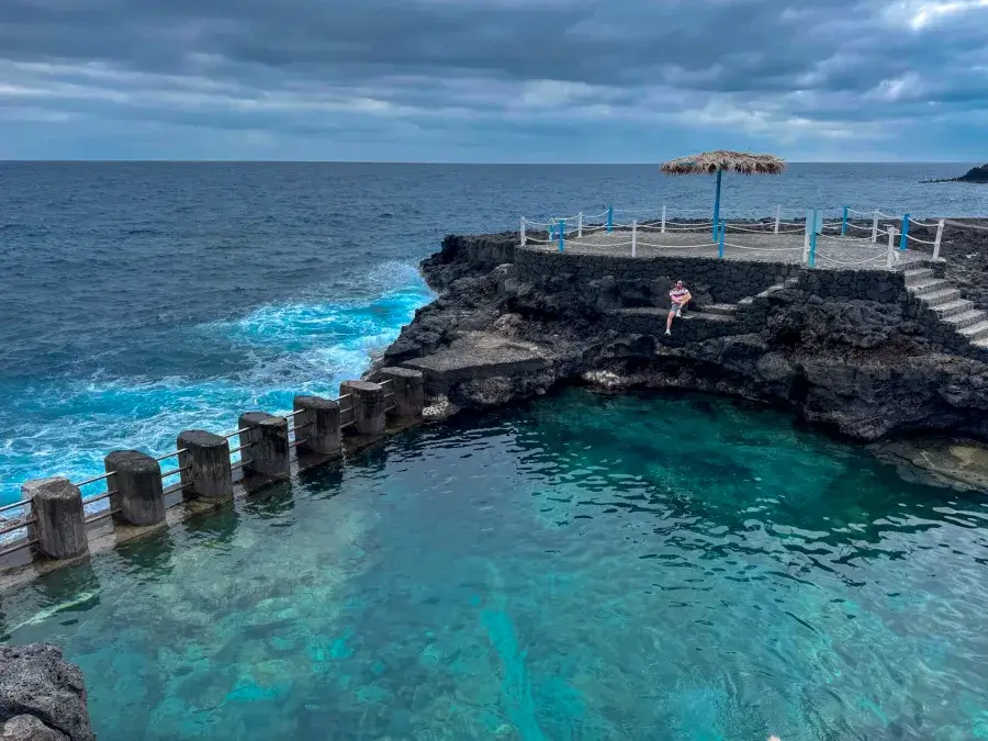 charco azul la palma