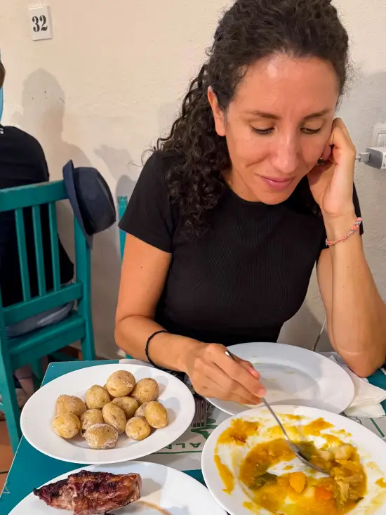 donde comer en la palma