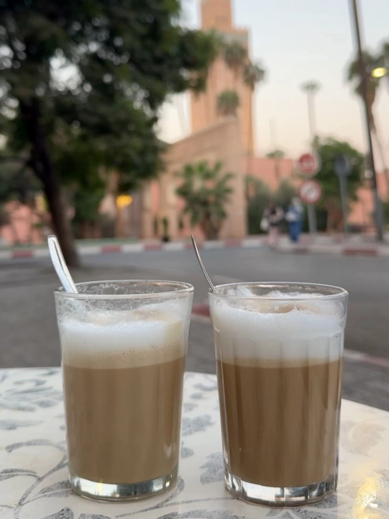 cafe en marrakech marruecos