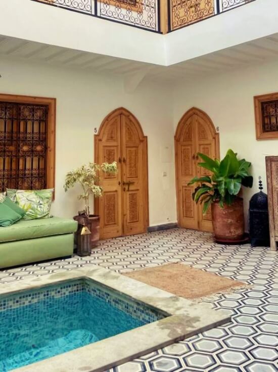 zonas donde alojarse en marrakech