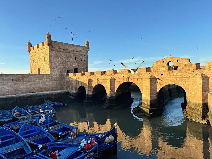 que ver en essaouira skala du port