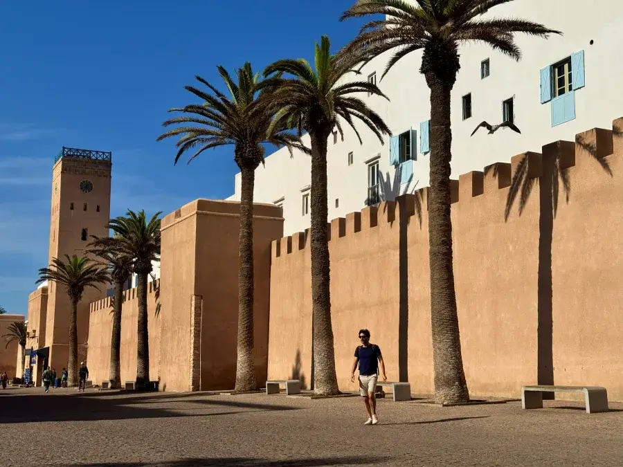 torre del reloj essaouira marruecos