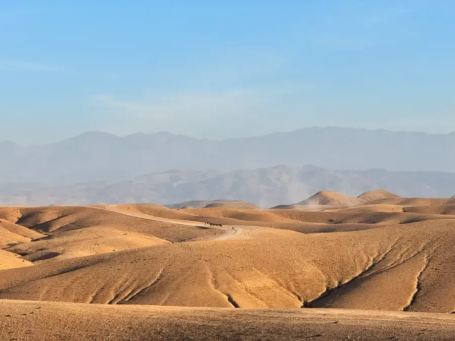 paisaje dunas agafay dunas