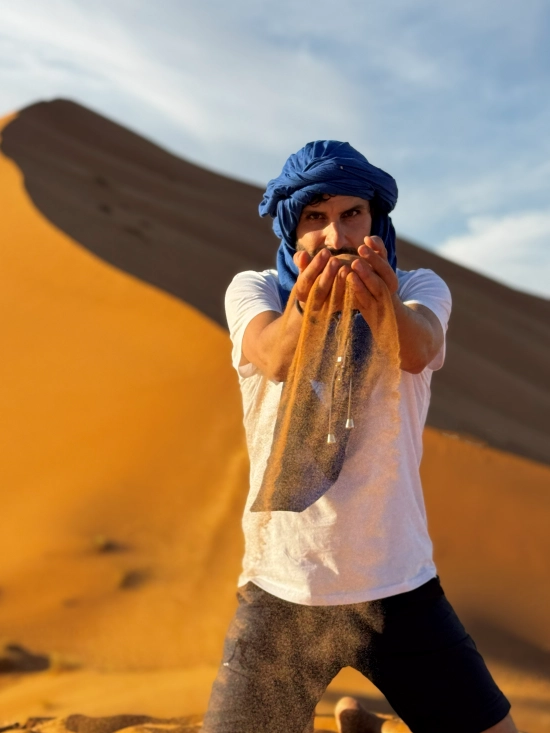 arena dunas erg chebbi marruecos