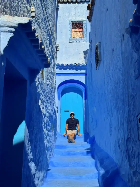 callejon azul chefchaouen