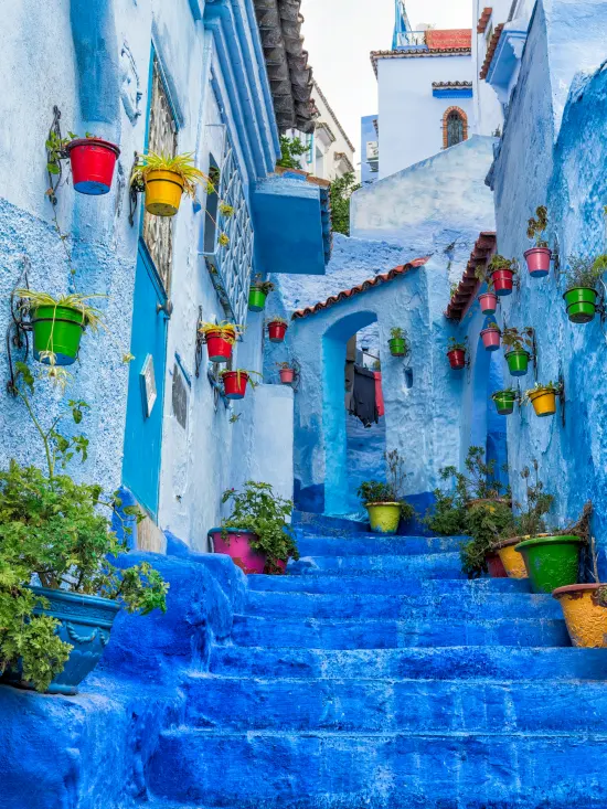 callejon el asri chefchaouen marruecos