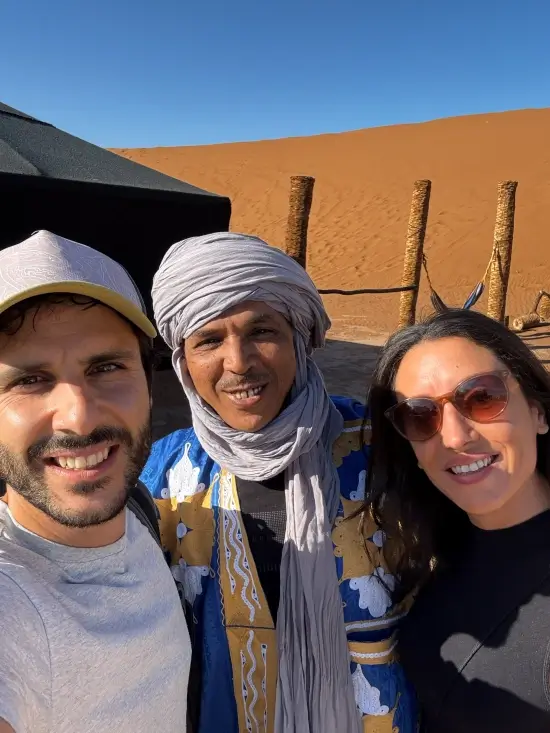 campamento desierto zagora marruecos