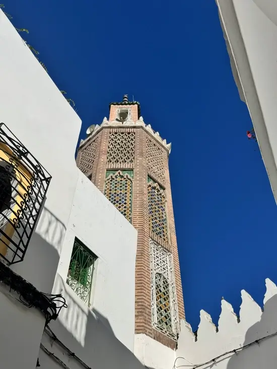 minarete mezquita kasbah tanger