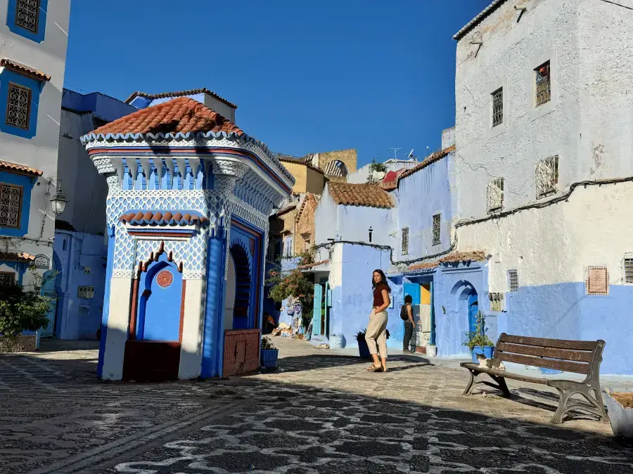 plaza de chefchaouen