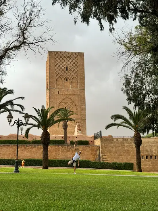 rabat que ver en marruecos torre hassan