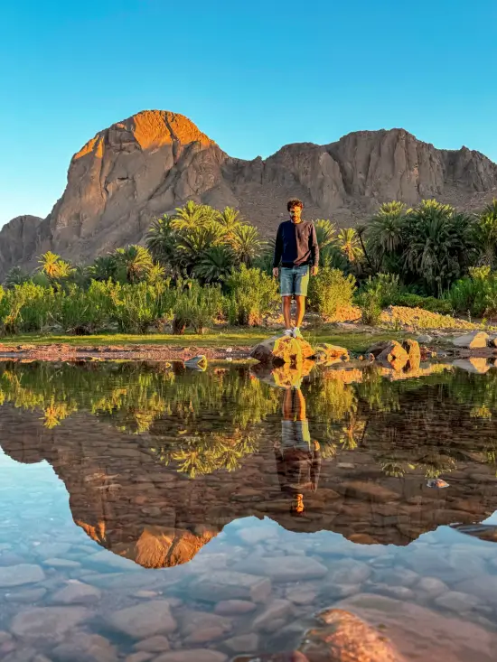 Ruta en coche por marruecos oasis de Fint