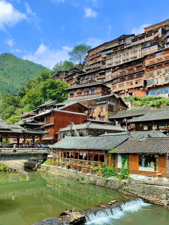 puentes tradicionales xijiang guizhou