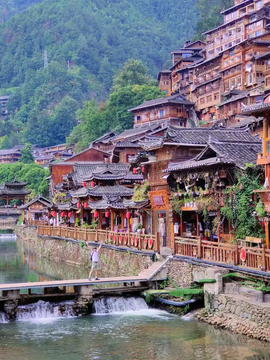 rio puente xijiang guizhou