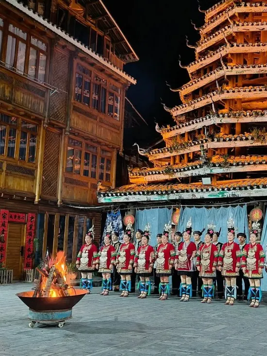 etnia dong zhaoxing guizhou china