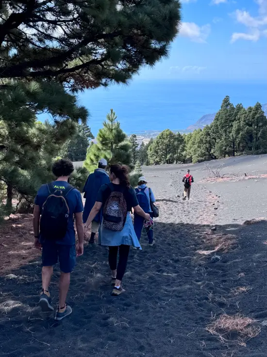 Excursion al volcan Tajogaite