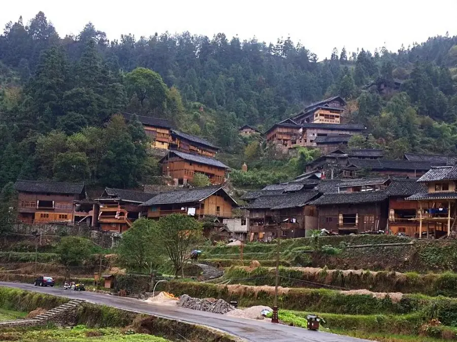 langde pueblo miao guizhou china