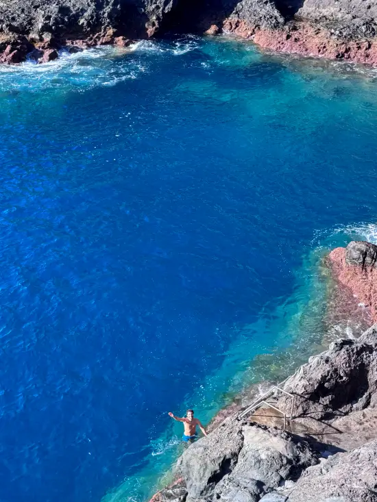 piscina natural poris de candelaria