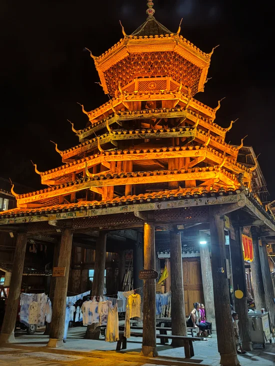 torre del tambor zhaoxing guizhou