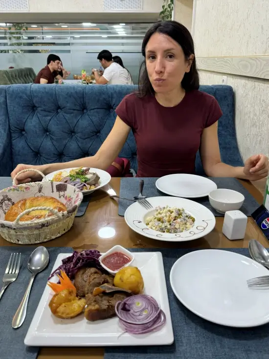 comer en tashkent uzbekistan gastronomia