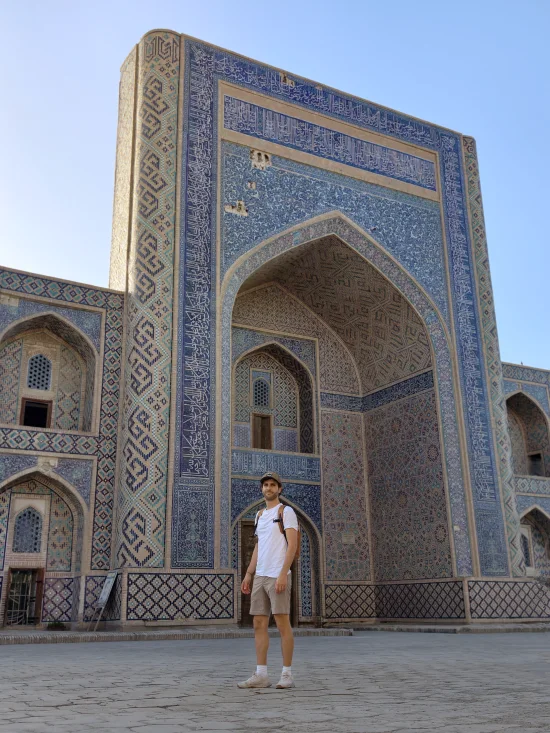 madrasa modari khan bujara asia central