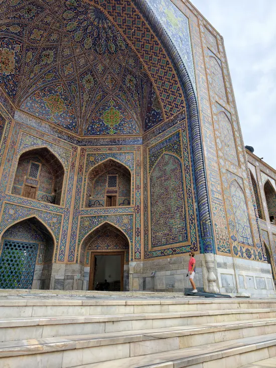 madrasas plaza registan samarcanda