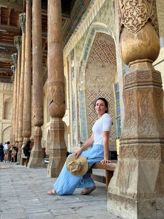 mezquita bolo hauz bukhara