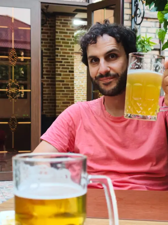 Pub street Barrio ruso de Samarcanda
