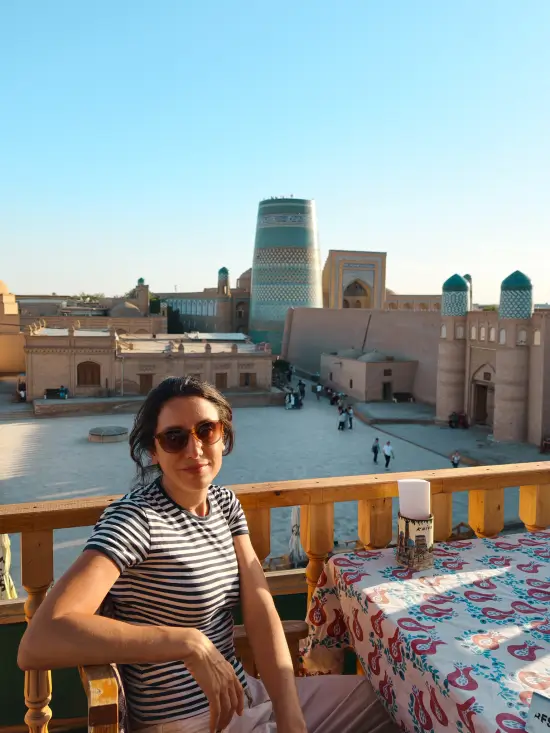 restaurantes rooftop de khiva