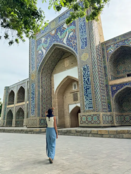 bujara madrasa asia central