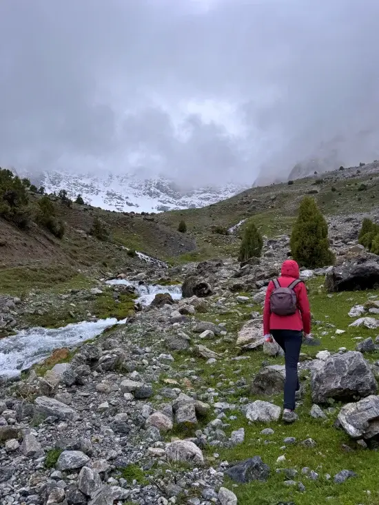 alauddin pass trekking fann mountains