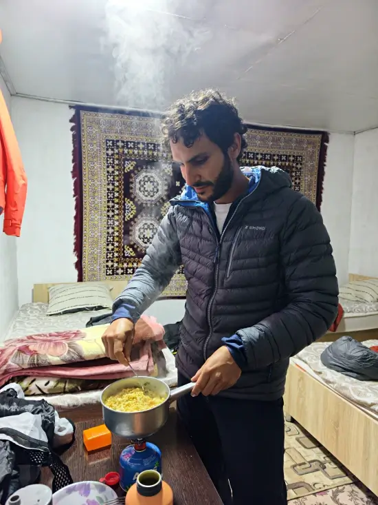 alojamiento donde dormir siete lagos tayikistan