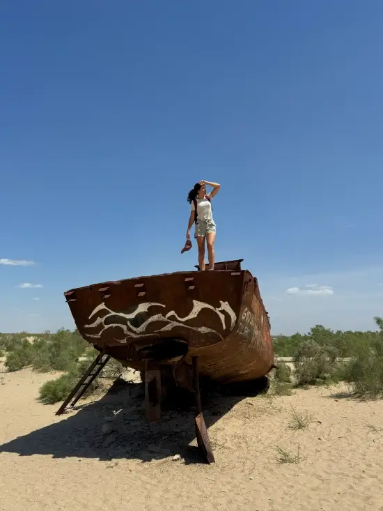 cementerio de barcos mar de aral