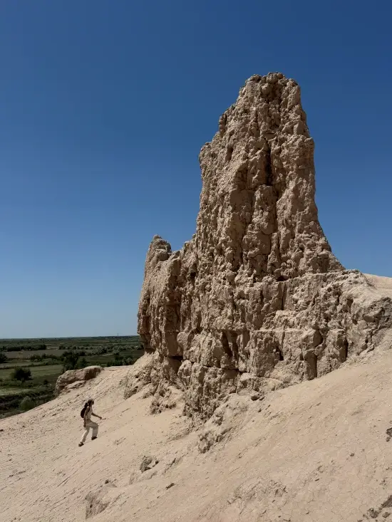 fortaleza gyaur kala uzbekistan