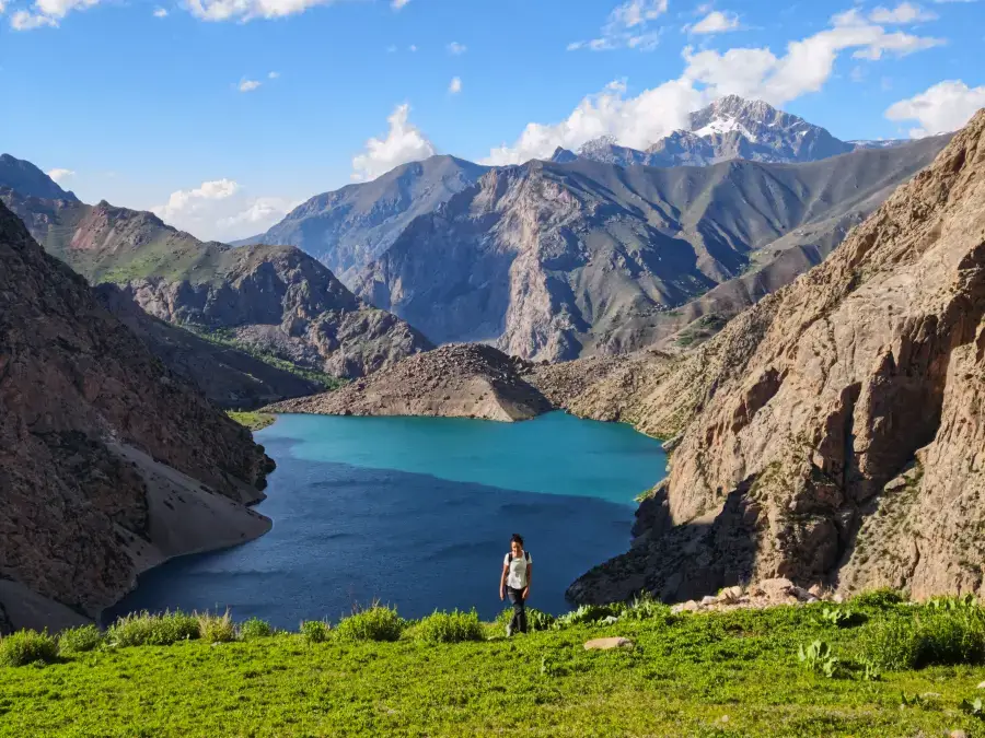 mirador septimo lago seven laken tajikistan