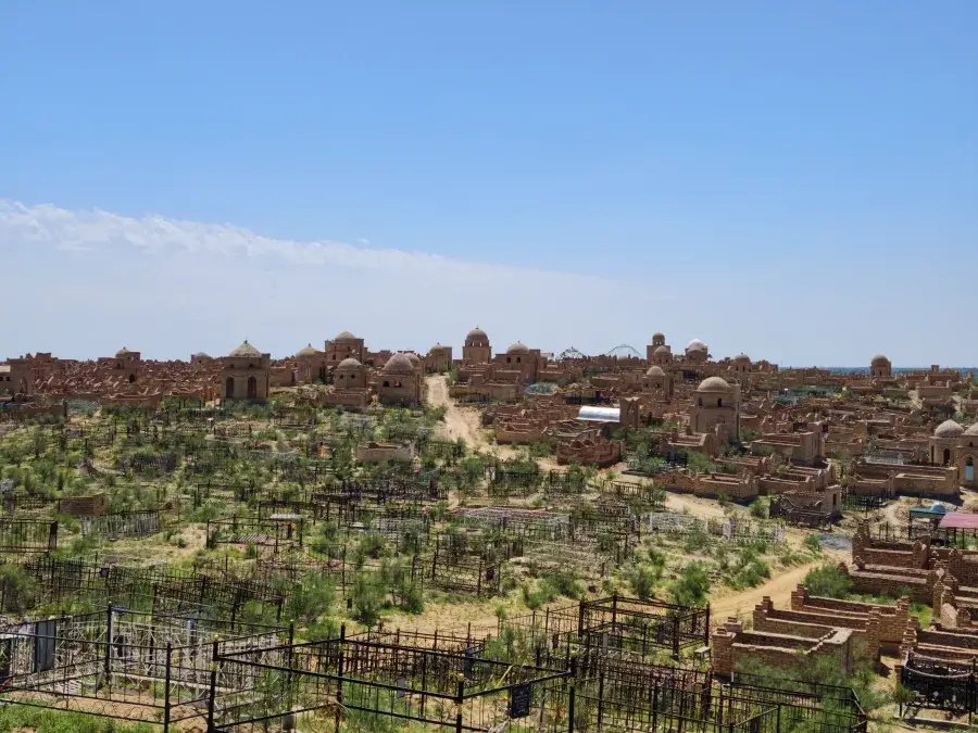 necropolis mizdakhan uzbekistan