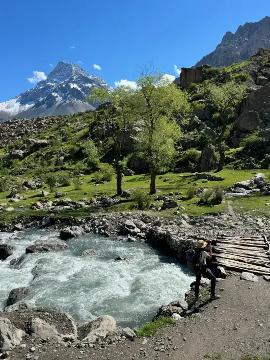 ruta trekking seven lakes tayikistan