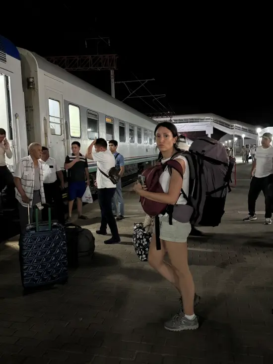 Tren nocturno uzbekistan