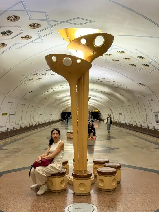 Bodomzor, Metro de Tashkent