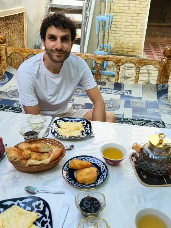 desayuno tipico uzbekistan