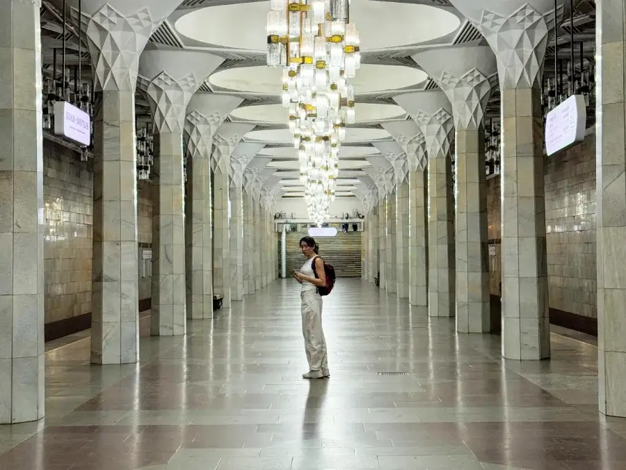 estacion metro tashkent
