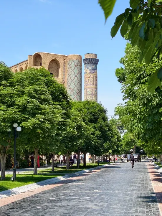 tashkent road mezquita Bibi Khanym